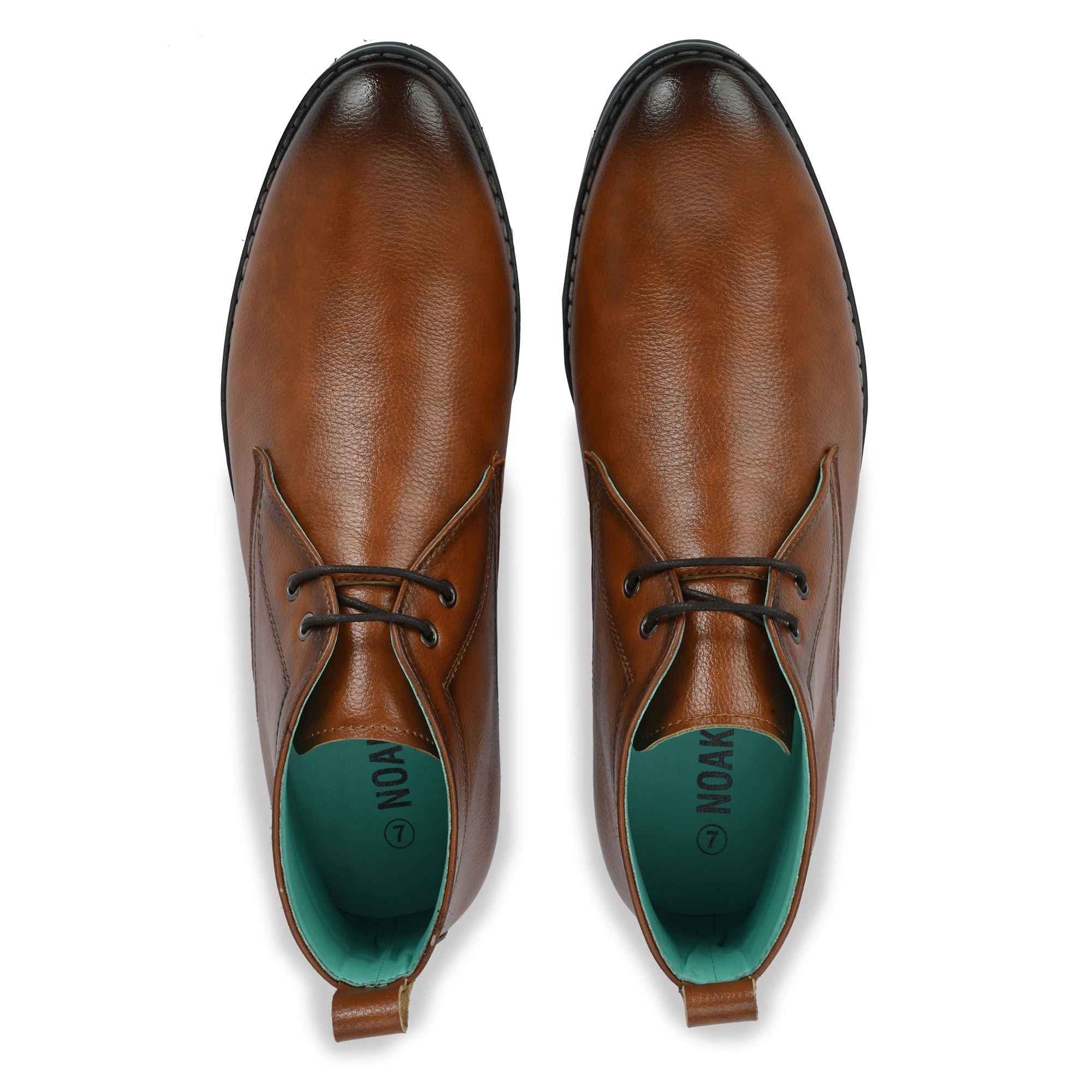 Noak NOAK HANDCRAFTED TAN FINE MILD GRAIN VEGAN LEATHER CHUKKA BOOT