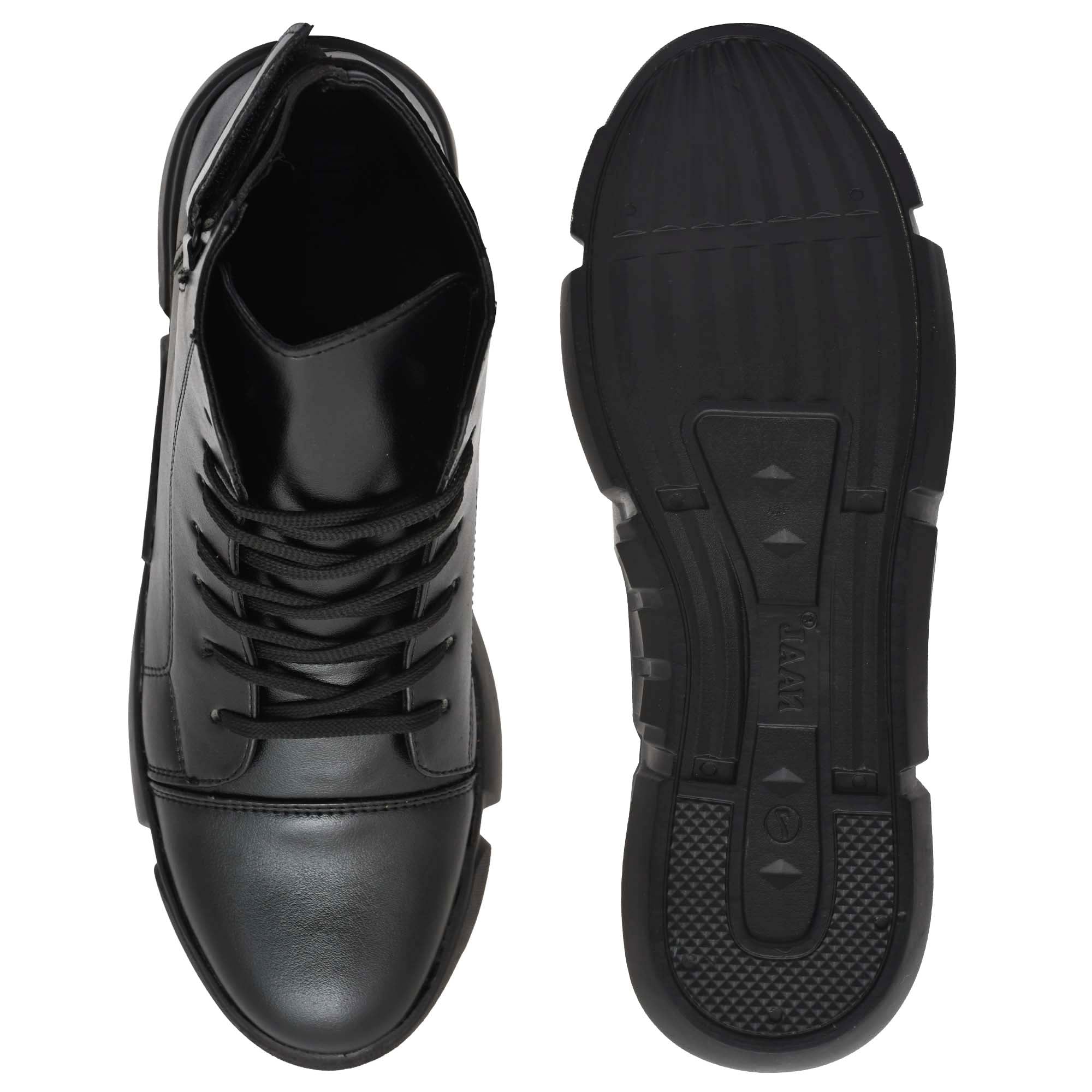 Noak NOAK BLACK LACE-UP BOOT